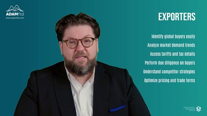 ADAMftd: Unlocking Opportunities for Exporters