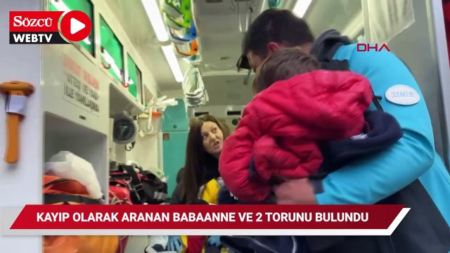 Kayıp olarak aranan Alzheimer hastası babaanne ve 2 torunu bulundu