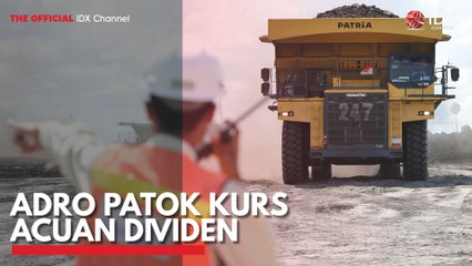 ADRO Patok Kurs Acuan Dividen