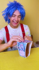 Drinking bubble tea just got more fun 🧋😂 BIGGEST STRAW EVER!