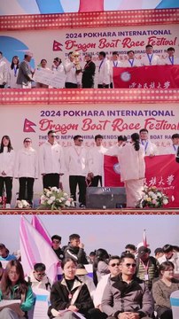 The 2nd International Dragon Boat Race Festival | Pokhara | Dr. Sandesh Lamsal | CNYP | Nepal | China | Chinese Embassy Youth Pioneer Program