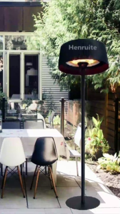 Manufacturer Hot Sale Safety 2100W carbon fiber element freestanding outdoor terrace infrared patio heater