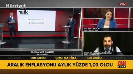 Enflasyon rakamları belli oldu