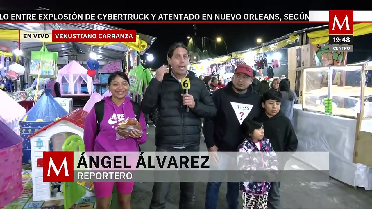 Feria del juguete en la Ciudad de México se alista para la llegada de los Reyes Magos