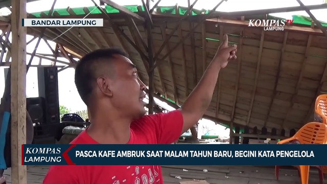 Pasca Kafe Ambruk Saat Malam Tahun Baru, Begini Kata Pengelola