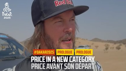 Price feelings for his 1st Dakar in car - Prologue - #Dakar2025
