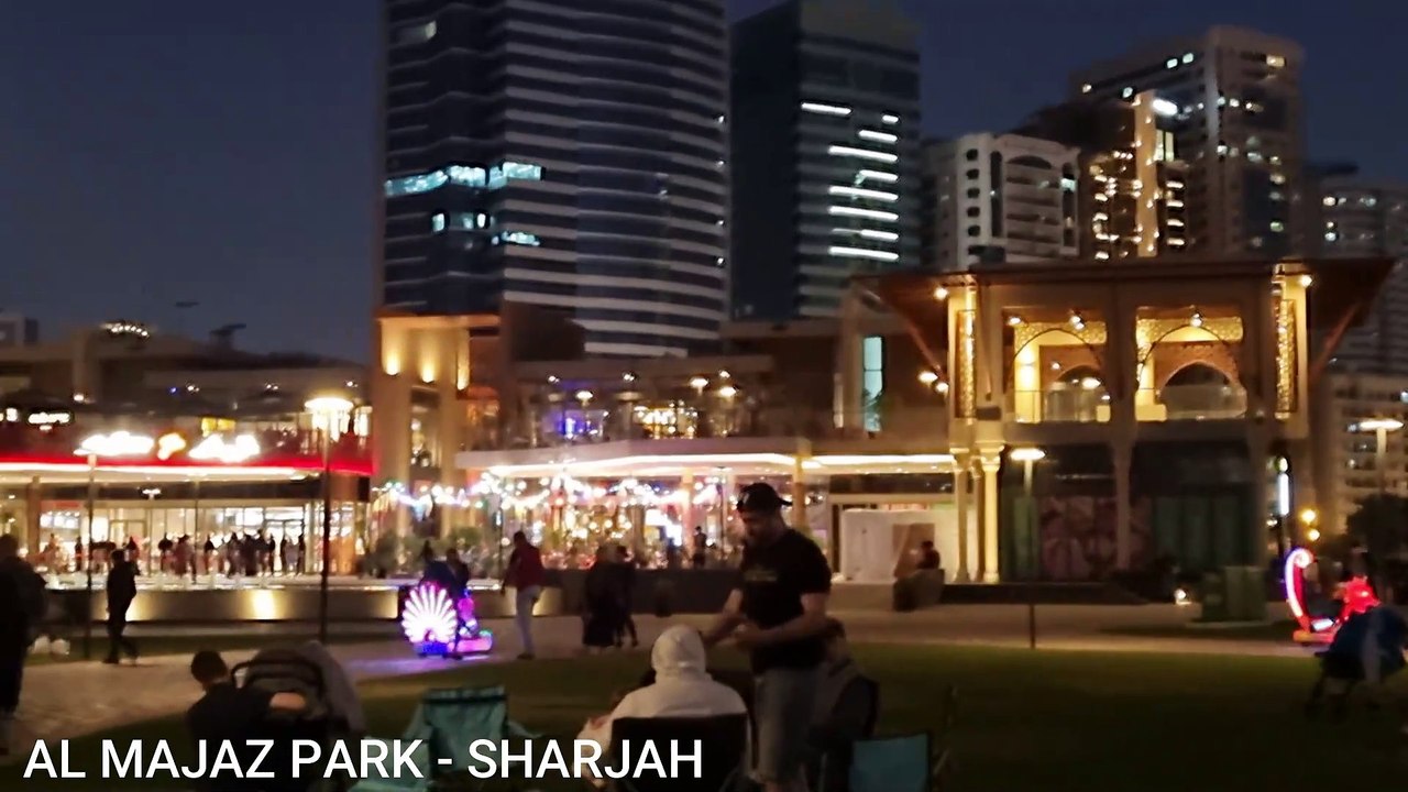 Walking Tour - Al Majaz Park - Check Out - #dubai