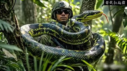 Snake saved a dying Kung Fu master and gained magical powers!