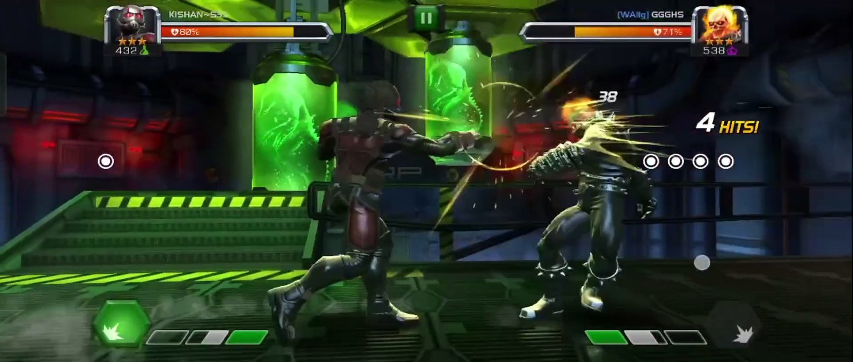 Hawkeye vs Gaur Marvel champions#shorts