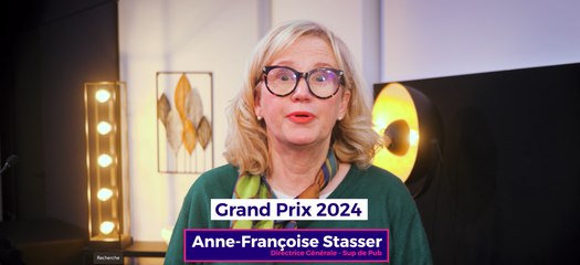 Interview Sup de Pub - Anne-Françoise Stasser