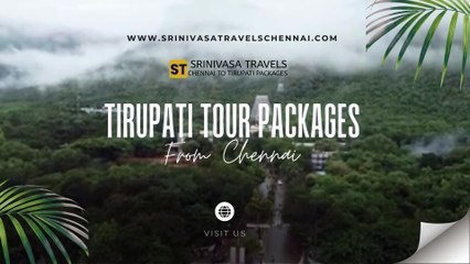 Tirupati Tour Package from Chennai | Srinivasa Travels Chennai