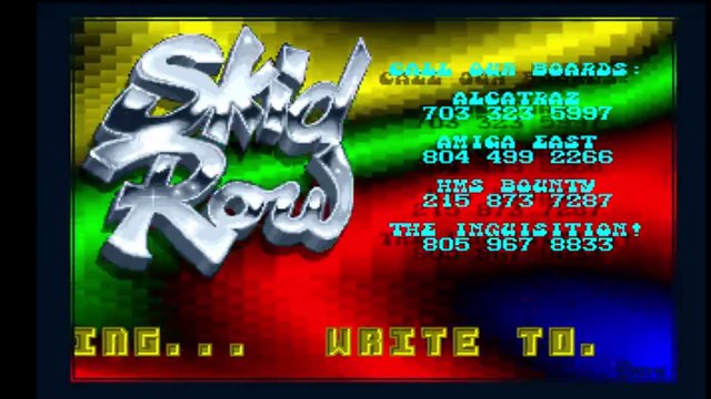 Amiga Cracktro Mcgee At The Fun Fair By Skid Row (1991)