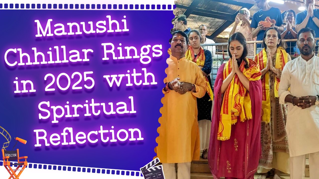 Manushi Chhillar Starts 2025 on a Soulful Note