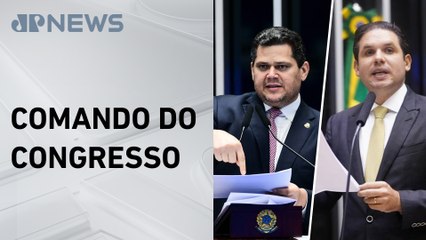 Alcolumbre é favorito para suceder Pacheco no Senado e Hugo Motta é candidato único para Câmara