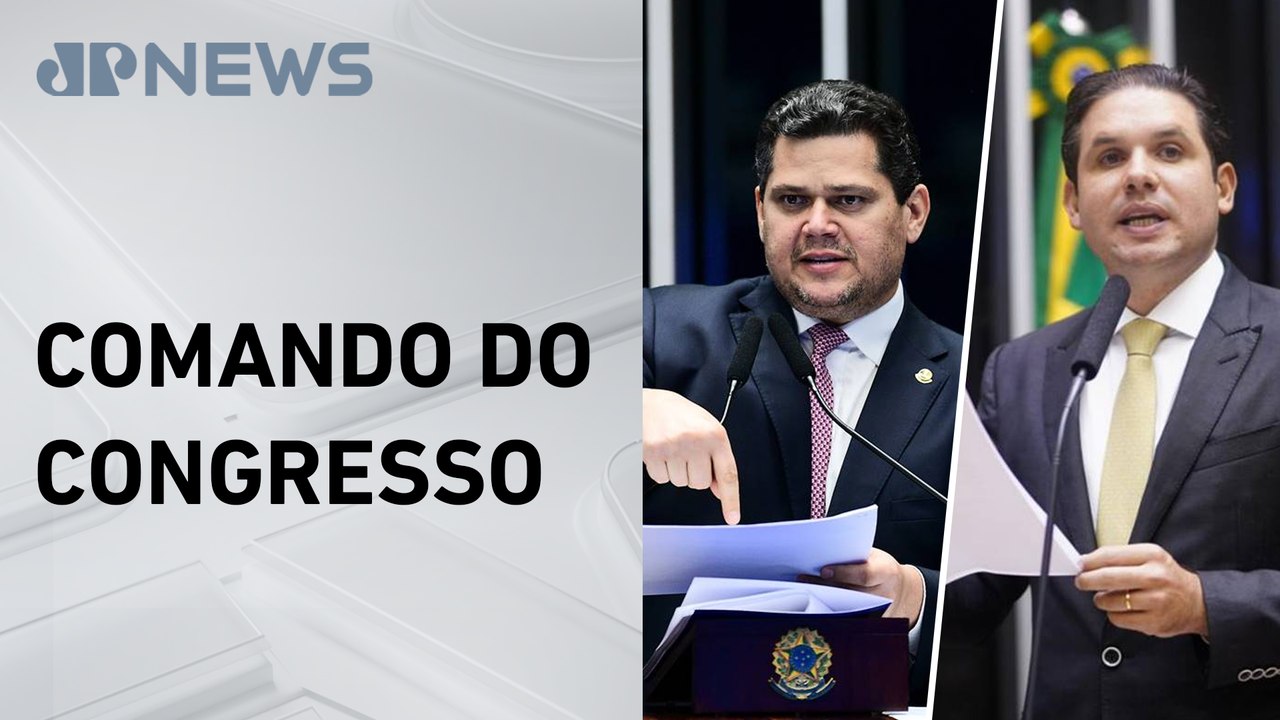 Alcolumbre é favorito para suceder Pacheco no Senado e Hugo Motta é candidato único para Câmara