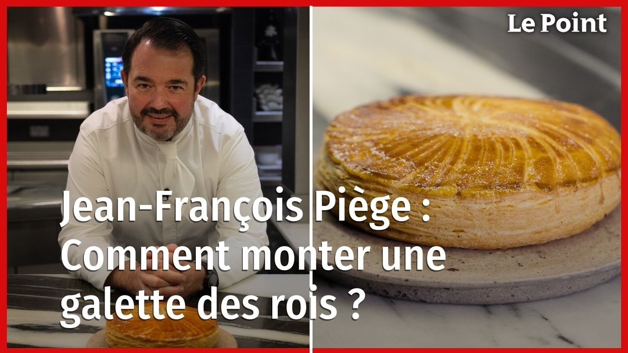 Jean-François Piège : Monter une galette des rois pour l'Epiphanie