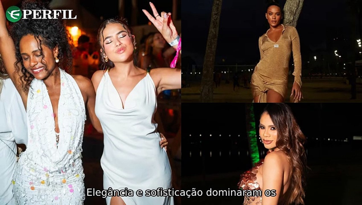"Looks de Ano Novo, Revelações e Declarações: Celebridades surpreendem nas festas de 2025"