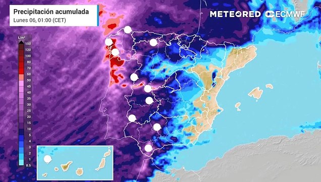 Los Reyes Magos traerán un cambio de tiempo importante con lluvias abundantes y algunas nevadas