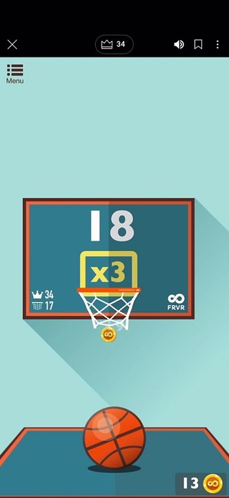 Basket ball game play