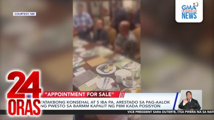 Tatakbong konsehal at 5 iba pa, arestado sa pag-aalok ng pwesto sa BARMM kapalit ng P8-M kada posisyon | 24 Oras