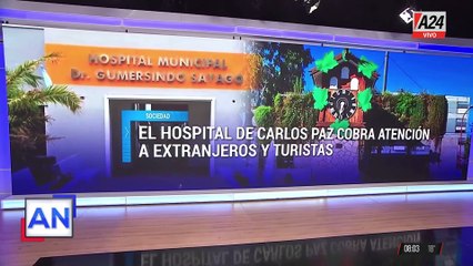 Villa Carlos Paz implementa el cobro por atención médica a turistas y extranjeros