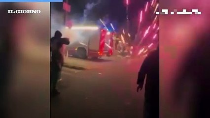 I vigili del fuoco aggrediti la notte di Capodanno ad Abbiategrasso