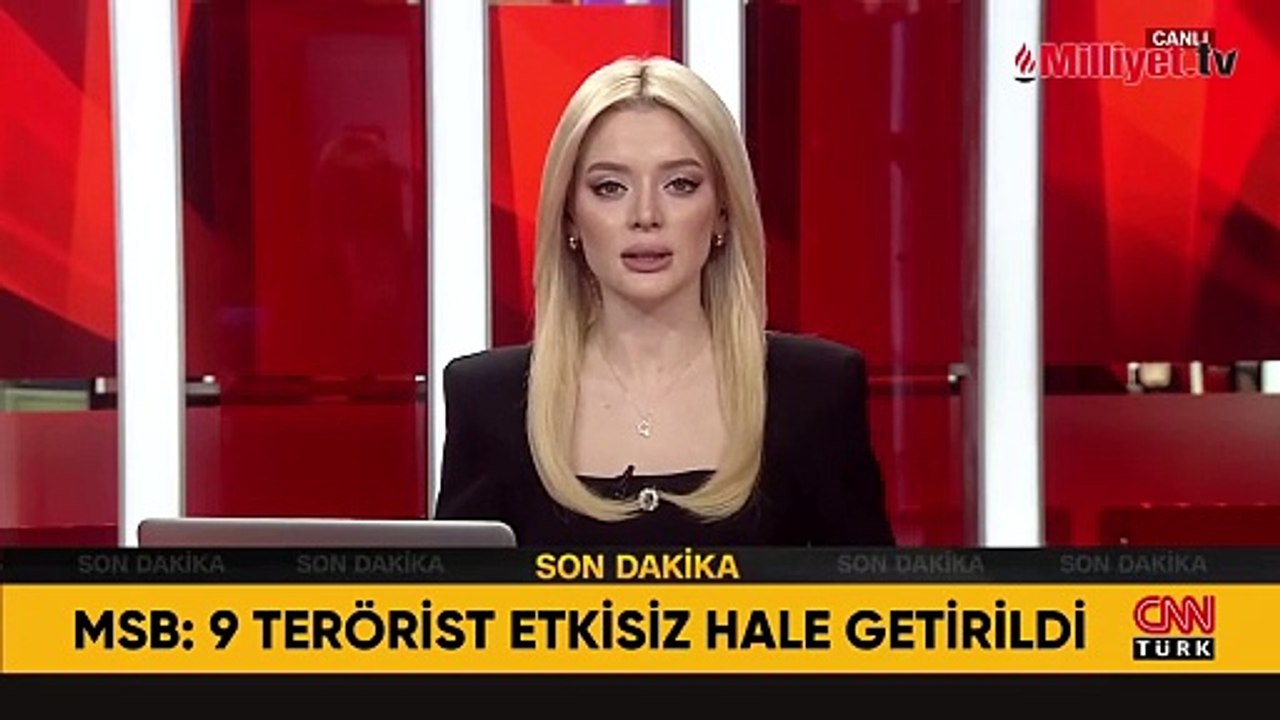 Irak ve Suriye'nin kuzeyinde 9 terörist etkisiz hale getirildi