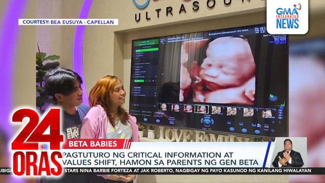 Pagtuturo ng critical information at values shift, hamon sa parents ng Gen Beta | 24 Oras