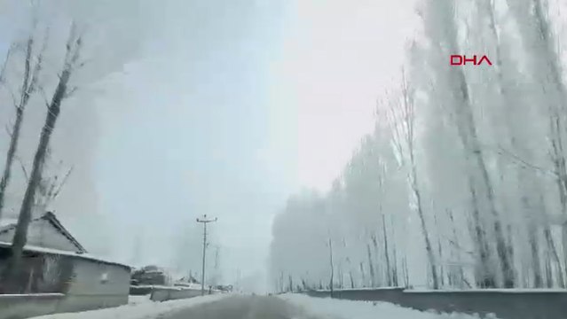 Türkiye'nin en soğuk yeri, -28,2 derece ile Erzurum Tekman oldu