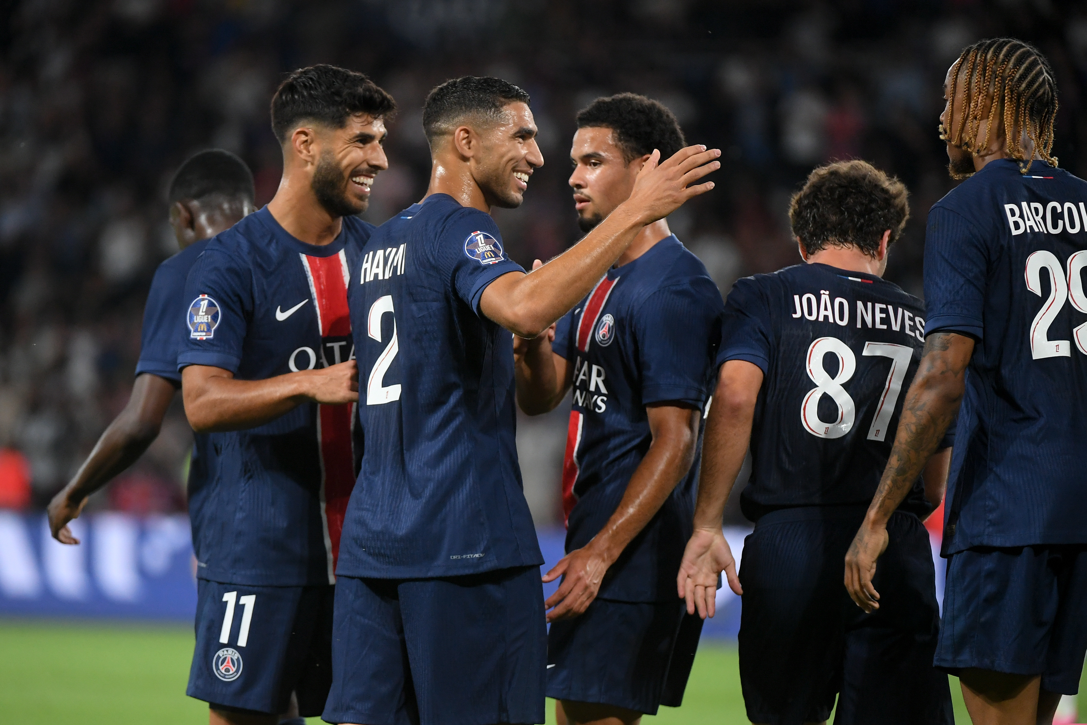 PSG's Welcome Upon Arrival in Doha for the Super Cup