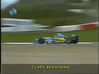 GP Europa 1995 - Schumacher pasa a Alesi