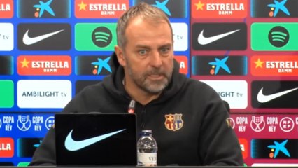 Flick sobre Olmo y Pau Victor: "No es mi trabajo"