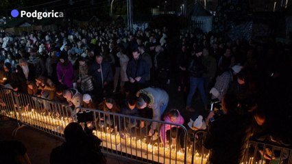 Monténégro: veillée en hommage aux douze victimes de la fusillade à Cetinje