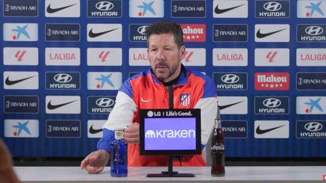 Simeone, rueda de prensa previa al Marbella vs. Atlético de Madrid de Copa del Rey