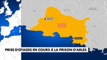 Cinq membres du personnel de la prison d'Arles pris en otage par un détenu