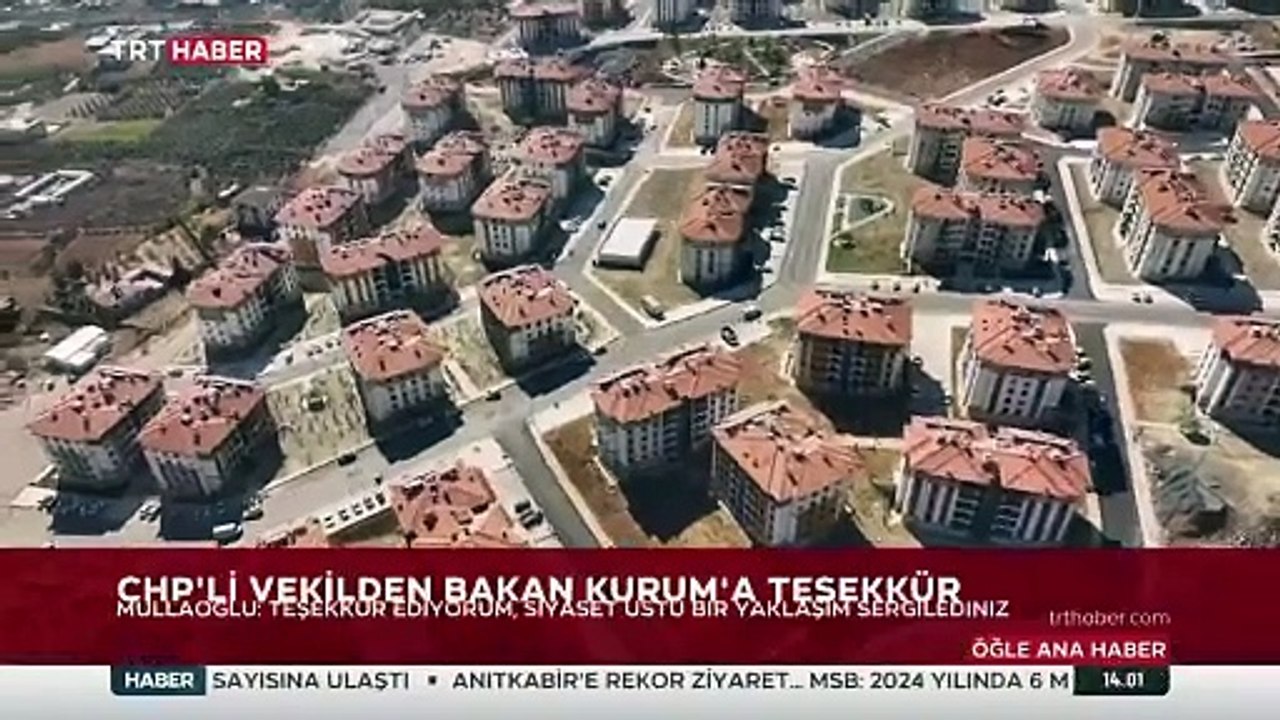 CHP'li vekilden Bakan Kurum'a teşekkür