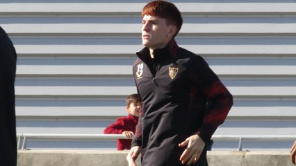 El Sevilla se entrena con Pedrosa y Barco, pero sin Gudelj, Iheanacho ni Alberto Flores