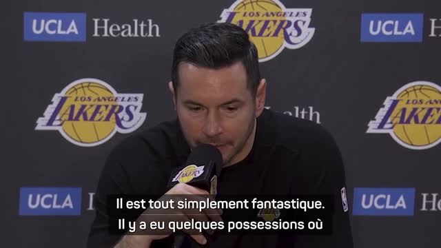Lakers - Redick : “Juste un nouveau match à 38 points pour LeBron”