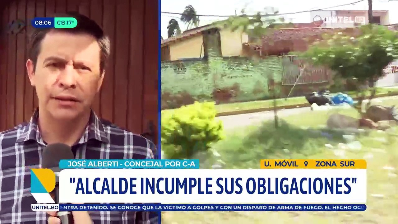 Concejal cruceño dice que la deuda con empresas de aseo urbano es de Bs 140 millones 