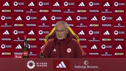 Formazioni Roma-Lazio, Ranieri: "Recuperati tutti tranne Celik che ha la febbre"