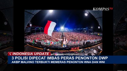 3 Dipecat dan 34 Polisi Dimutasi Buntut Pemerasan Penonton DWP