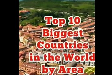 Biggest country in the world