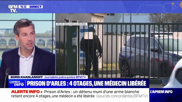 Prison d'Arles: une médecin libérée, 4 personnes restent encore en otage