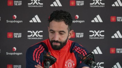 Amorim on Zirkzee situation at United