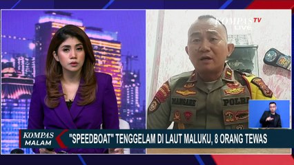 [FULL] Keterangan Polisi soal Kronologi Insiden Tenggelamnya Speedboat Dua Nona di Laut Maluku