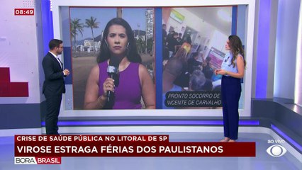 Virose se espalha no litoral de SP e provoca falta de medicamentos