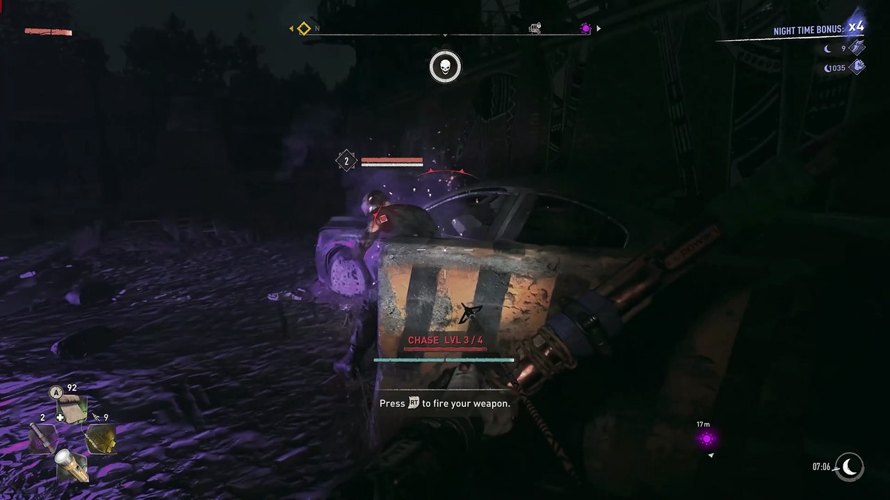 INTENSE LEVEL 4 NIGHT CHASE [Dying Light 2] [4K RAY TRACING]