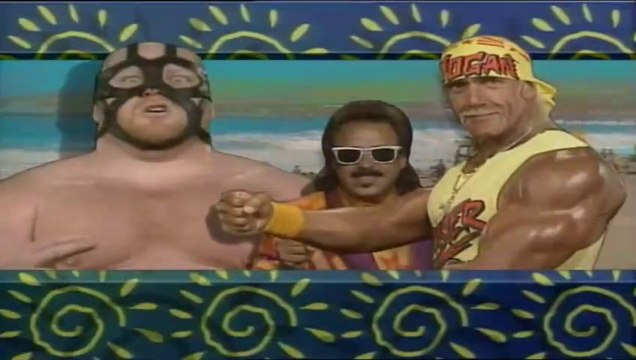 WCW Bash At The Beach 1995 - Hulk Hogan vs Big Van Vader (Steel Cage Match, WCW World Heavyweight Championship)