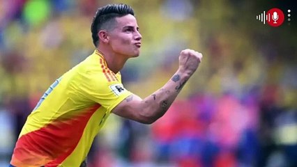 El nuevo desafío de James Rodríguez en Italia: el futbolista representará a Colombia