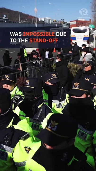 South Korean presidential guards prevent arrest of impeached Yoon after tense stand-off